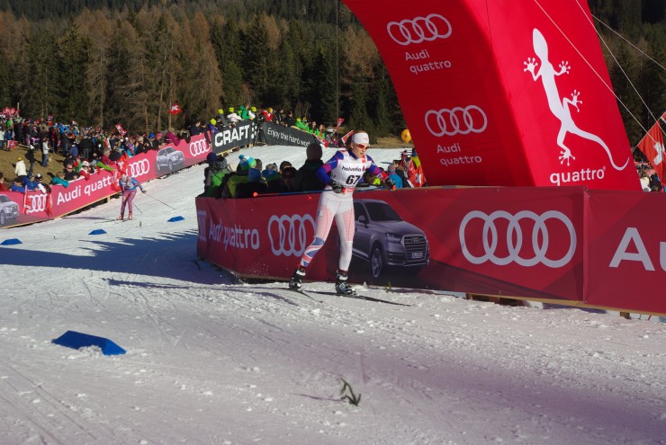 Annika Taylor (Great Britain) competed in the first three stages of the Tour de Ski In Lenzerheide, Switzerland. 