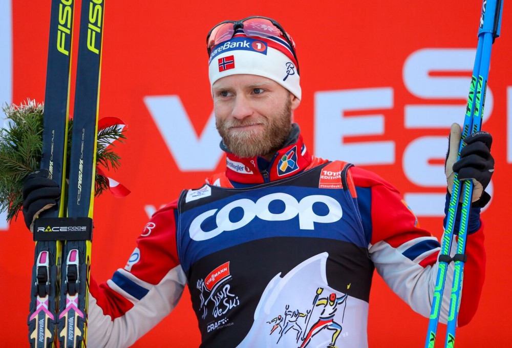 Norway's Martin Johnsrud Sundby qualified 11th and went on to place fourth in the final of the 1.2 k classic sprint at Stage 4 of the Tour de Ski in Oberstdorf, Germany. Now, he not only leads the overall Tour standings, but the Sprint Tour standings as well. (Photo: Marcel Hilger)