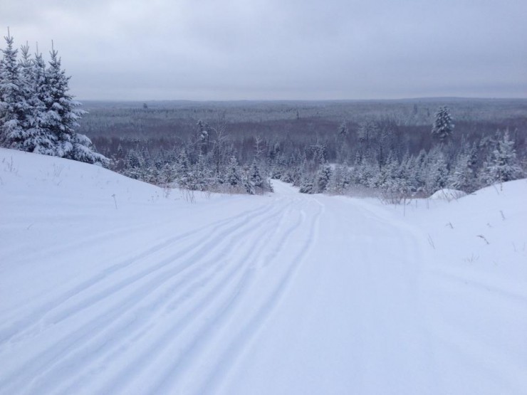 Looking over a portion of  the Arrowhead 135 course during a winter with ample snow. (Photo: http://www.arrowheadultra.com)