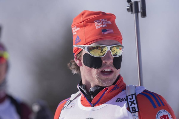 Coming off a career-best 13th in the sprint, Sean Doherty (US Biathlon) placed 20th in the men's pursuit at the IBU World Cup in Presque Isle, Maine. (Photo: USBA/NordicFocus)