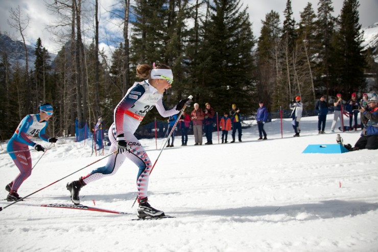 American Ida Sargent qualified 18th and placed 22nd overall in the STC's Stage 5 classic sprint in Canmore, Alberta.
