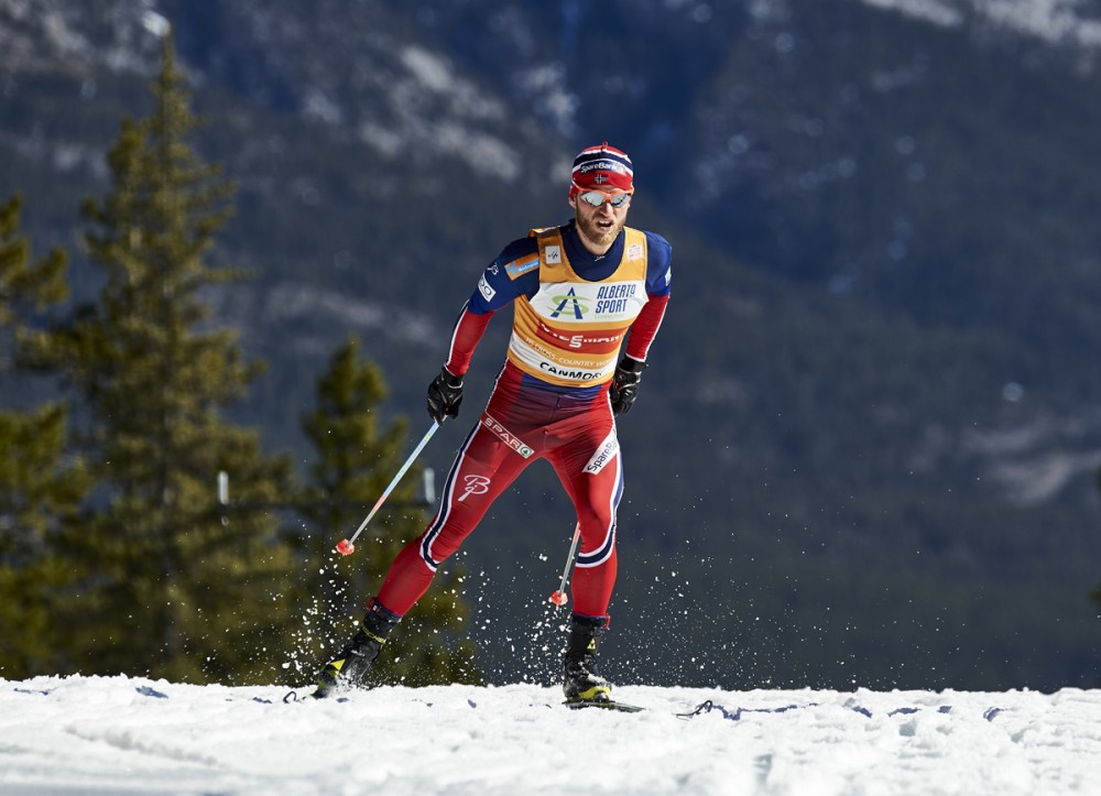 Norway's Martin Johnsrud Sundby during the men's 15k skate leg of the Ski Tour Canada in Canmore, Alberta. Sundby may not be the only Norwegian athlete who used a nebulizer to take asthma medication - even healthy athletes were apparently recommended to do so. (Photo: Fischer/Nordic Focus)