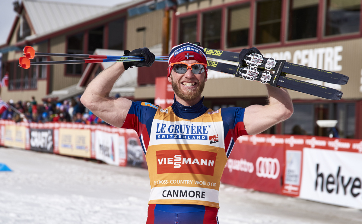 Norway's Martin Johnsrud Sundby: king of hours. (Photo: Fischer/Nordic Focus)