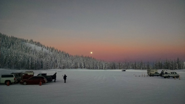 New Year's Eve at the Mt. Bachelor Nordic Center near Bend, Ore. (Photo: Rion O'Grady/Mt. Bachelor Nordic Center Facebook)