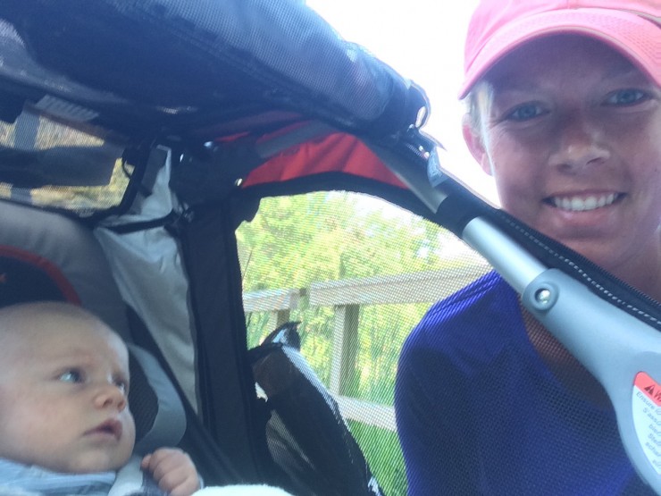 FasterSkier editor Alex Kochon is signed up for the inaugural event but she isn't expecting to contend with the elites. "My 10-month-old puts me at a severe weight disadvantage," Kochon said. "I love the little guy and all, but we can't compete with those newborns."