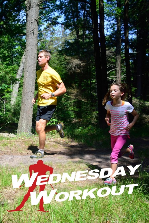 Chris Pappathopoulos, the inaugural CXC Marathon Cup winner, running with his 11-year-old daughter Tula. (Courtesy photo)