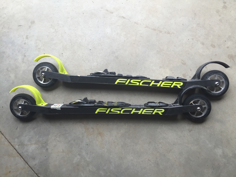Fischer skate rollerski (Photo: FBD)