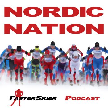 USE: Nordic Nation FasterSkier Podcast Logo