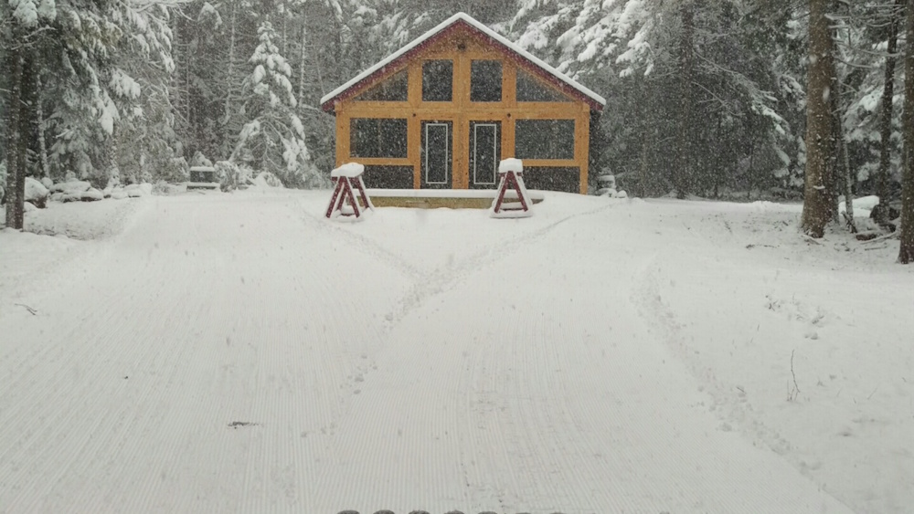 Josie's Cabin, Mt. Van Hoevenberg's ski-to destination, will be open for Thanksgiving. (Courtesy photo) 