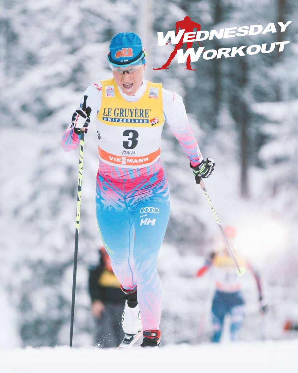 Aino-Kaisa Saarinen racing in the first distance race of the 2016/2017 World Cup season, the 10 k classic, where she placed 16th on Sunday, Nov. 27, in Kuusamo, Finland. (Photo: Aino-Kaisa Saarinen/Instagram)