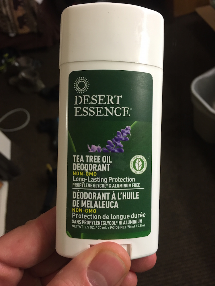 This is the deodorant you use when you think we didn't land a man on the moon. (Photo: FBD)