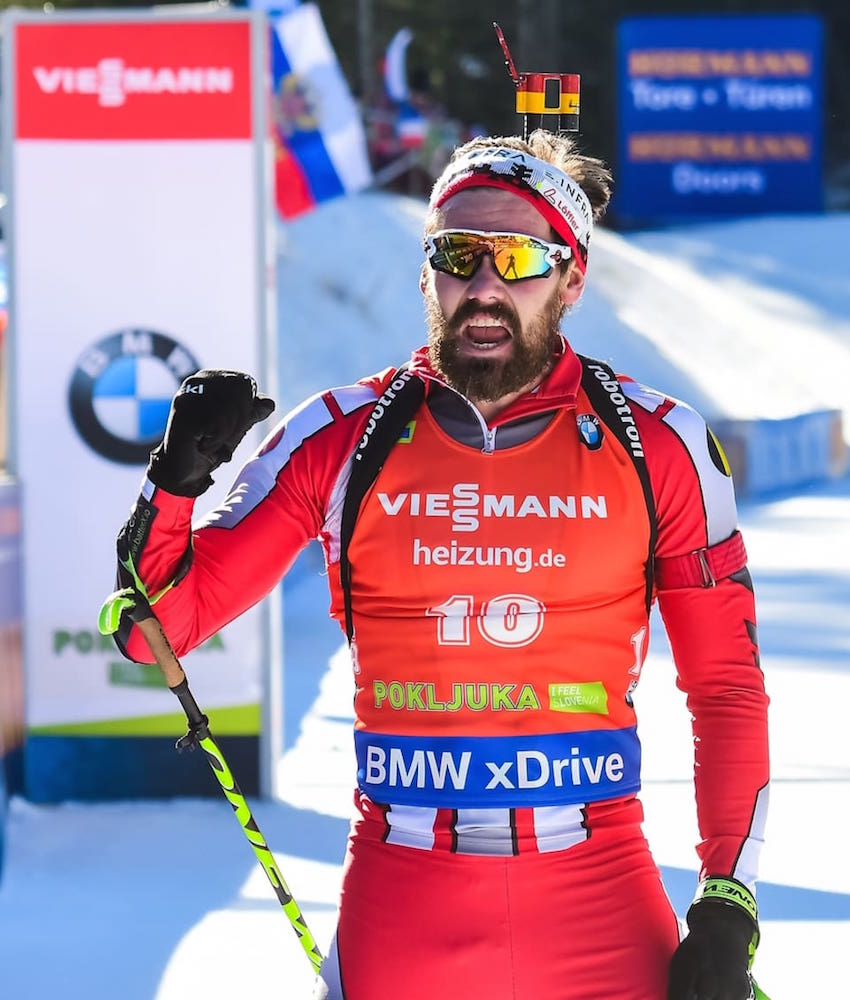 Michael Rösch became Belgium's most successful biathlete on Saturday with a sixth-place finish in the IBU World Cup 12.5 k pursuit. “It’s just a lousy sixth place in the World Cup, but it means so much to me,” Rösch, originally from Germany, told German broadcaster ZDF. (Photo: IBU)