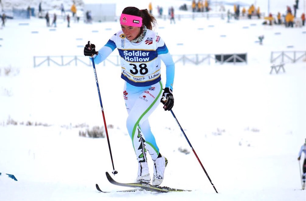 Katherine Stewart-Jones (NTDC Thunder Bay/Canadian U25 Team) racing in the women's classic sprint at 2017 U.S. nationals earlier this month at Soldier Hollow in Midway, Utah, where she ended up eighth overall. (Courtesy photo)