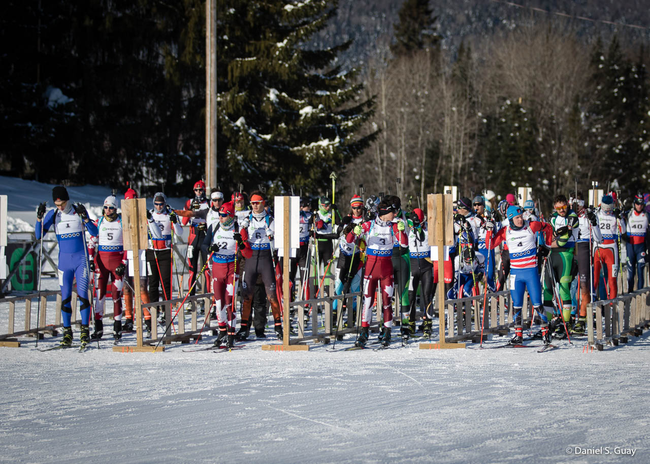 The start of the NorAm pursuit in Valcartier, Quebec. (Photo: Dan Guay)