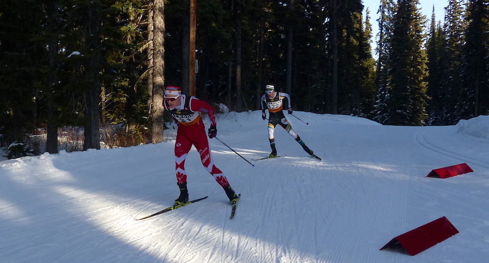Graham Nishikawa and Ian Torchia worked together after Torchia closed the 30 second gap. (Photo: Peggy Hung)