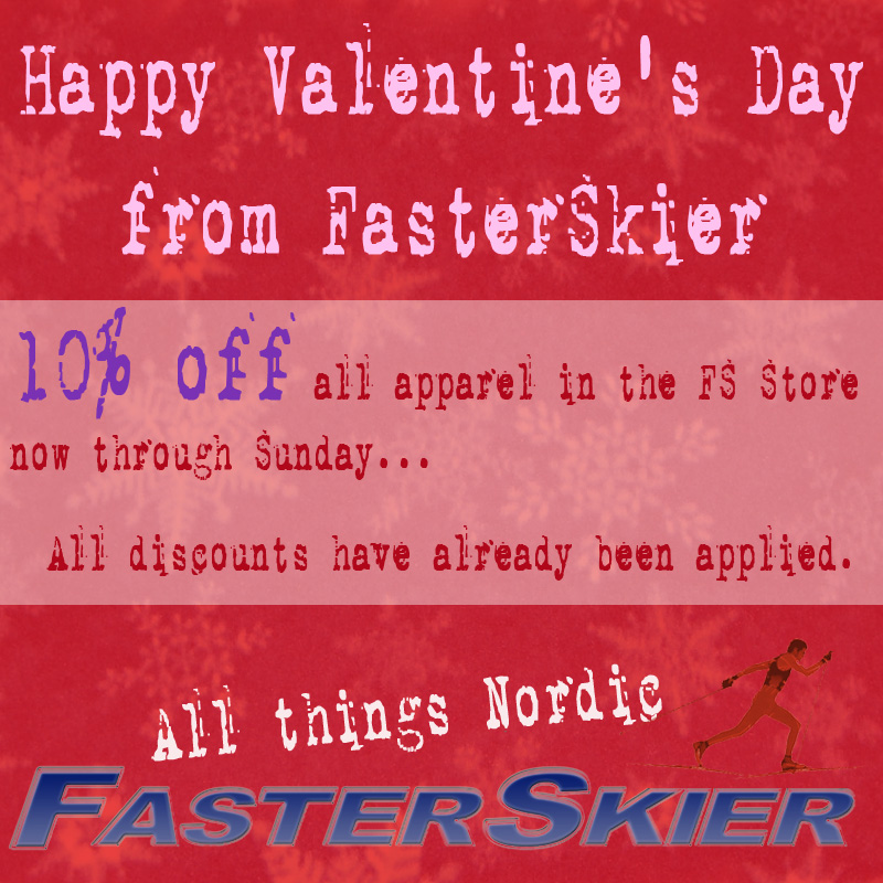 Happy Valentine’s Day From FasterSkier