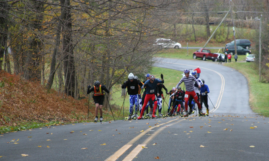 Kantack and Tory Lead Williams Sweep of Mt. Greylock Rollerski Race