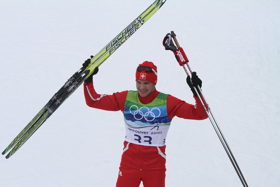 Cologna Skis to Switzerland’s First Olympic Gold