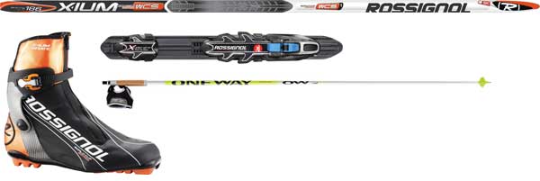 Rossignol’s New X-ium Skate Package : Light Weight High Performance Package