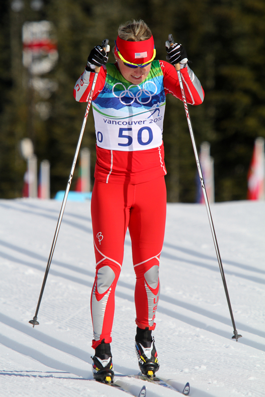 Bjoergen Leads Women’s Sprint Qualifier, Randall Through in 10th