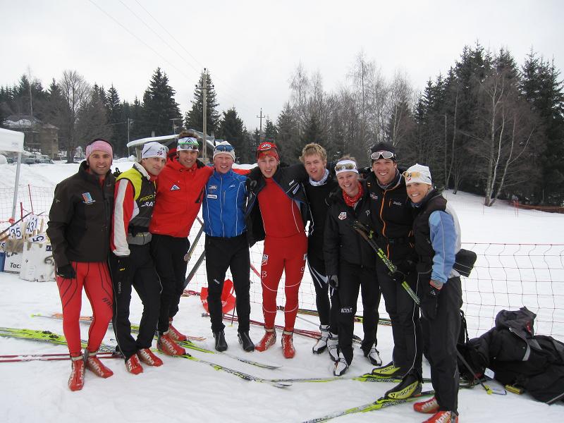 How Do You Get 15 Skiers to Slovenia?