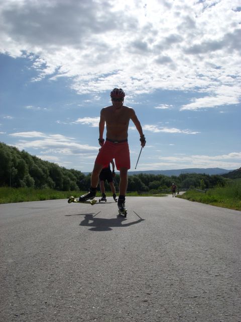 Distance Roller-Skiing