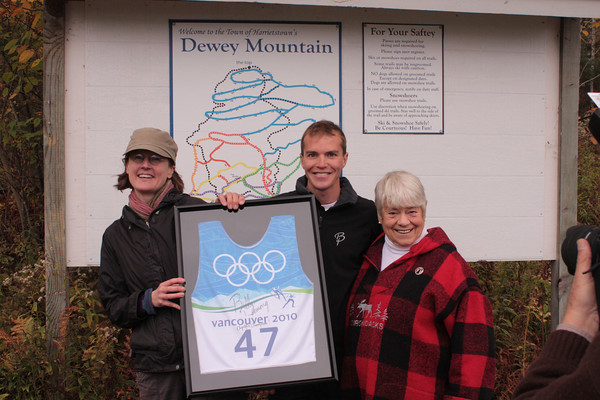 Demong Supports Hometown Trails