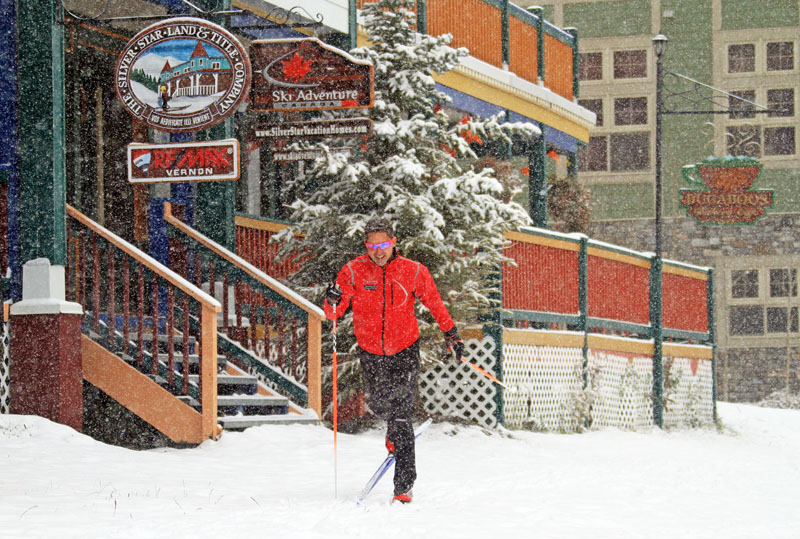 It’s Snowing at Silver Star