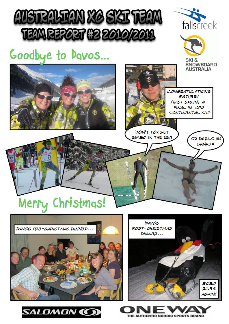 Australian Cross Country Ski Team Report 2010/2011