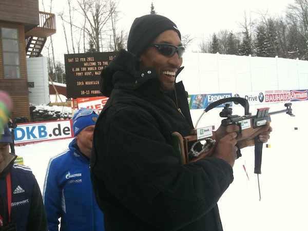 In Northern Maine, Pippen Takes a Shot at Biathlon