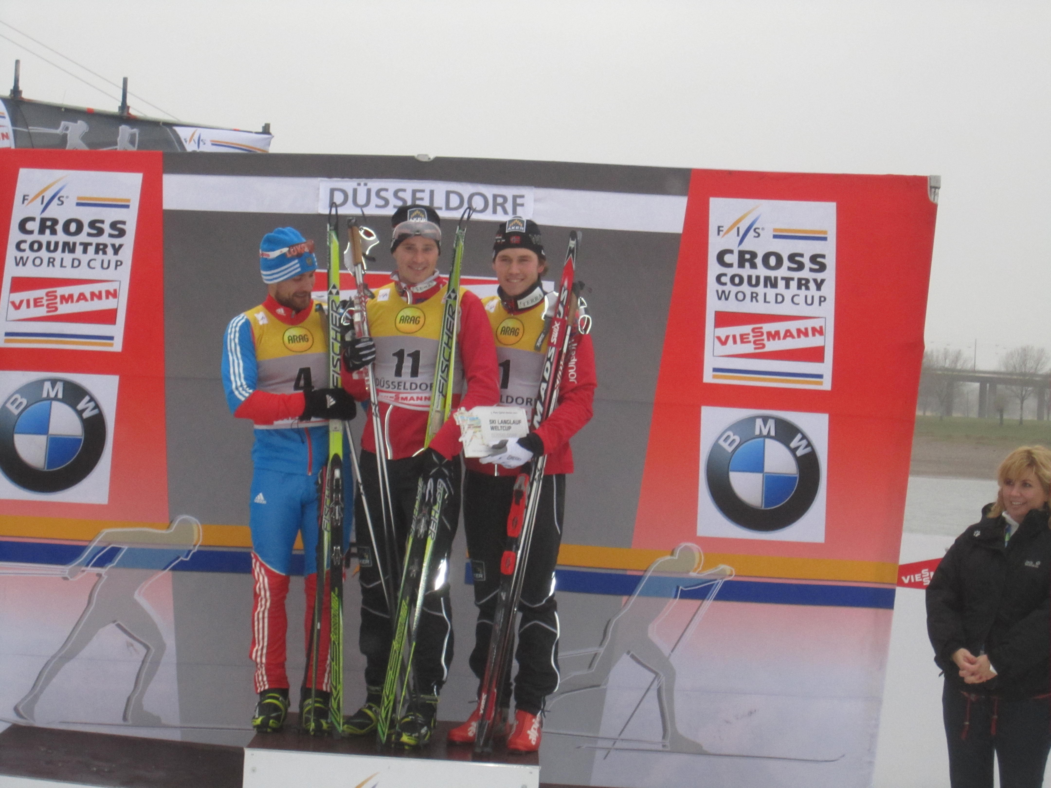 Hattestad Takes Dusseldorf Sprint, Petukhov, Golberg Lunge for Silver