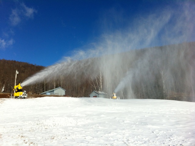 Artificial Snow and Swix Preparing for US Nationals in Rumford