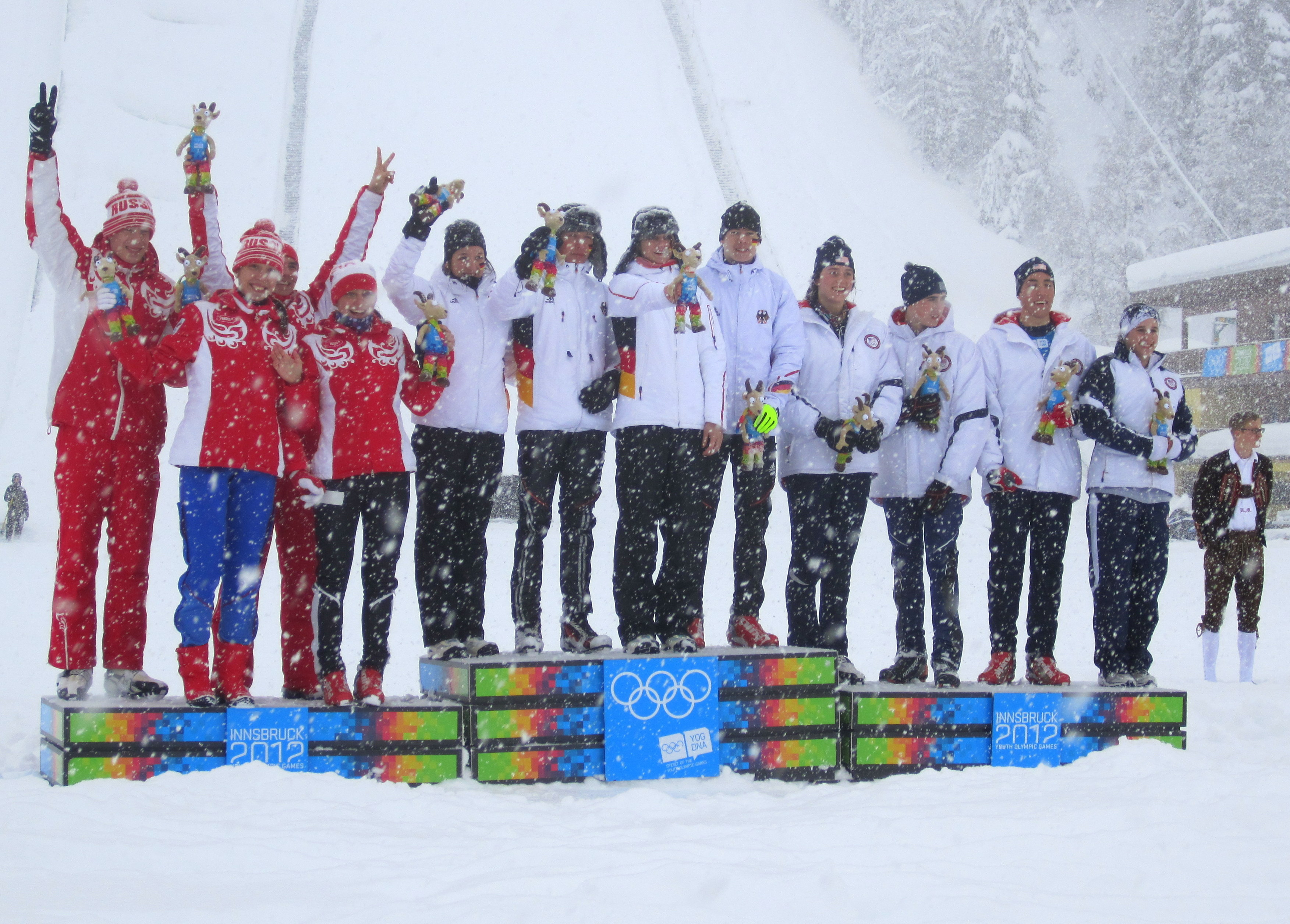 YOG: US Mixed Relay Team Powers Its Way onto the Podium and into the History Books