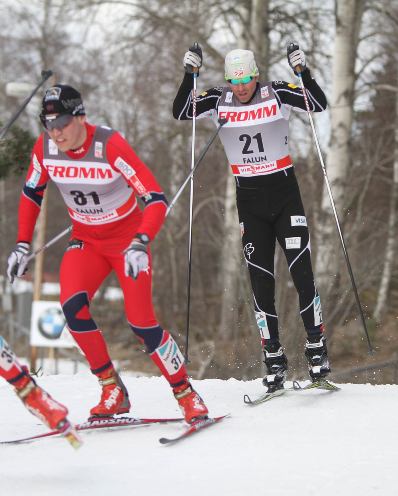 Newell and Sandau Finish in Falun With Career-Bests