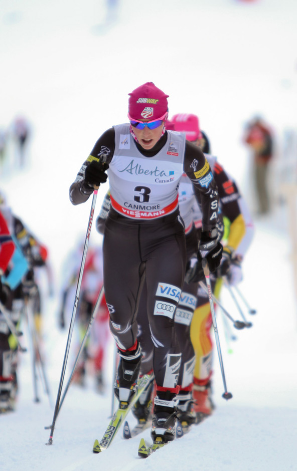 Randall, Sargent Pick Off the Places to Soar to Skiathlon Top 14