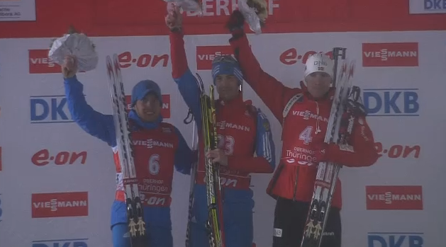 Russians On Top Again in Oberhof; Career Weekend for Malyshko, Who Vainquishes Svendsen Again