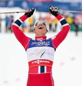 ‘Heia Norge’ — Bjørgen Leads an Unstoppable Norway in World Champs Skiathlon