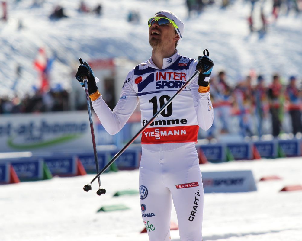 Olsson Skis Race of His Life for World Championships 50 k Gold
