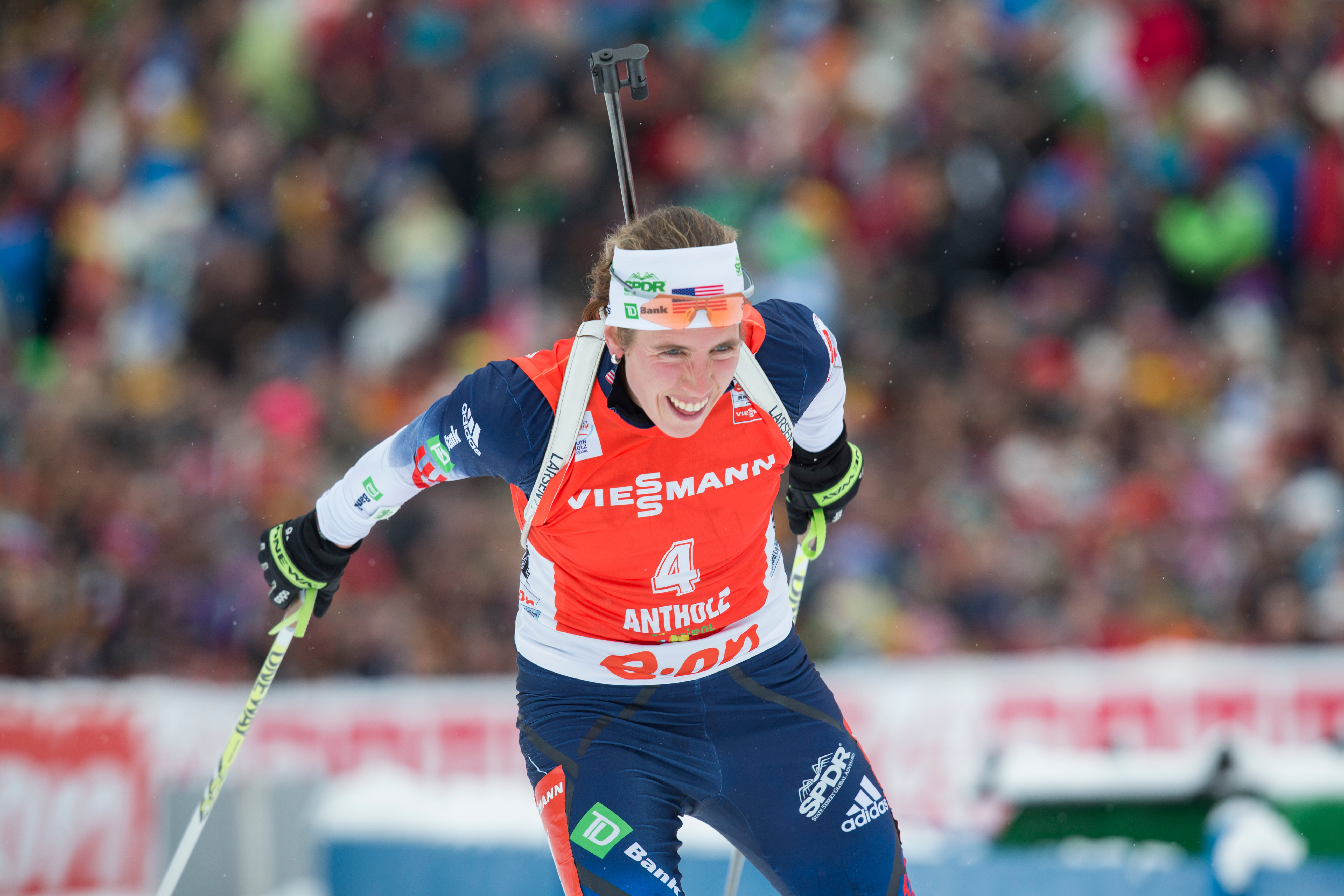 As Olympics Draw Near, Veteran Henkel Tops Biathlon Field Again; Dunklee 23rd in Antholz