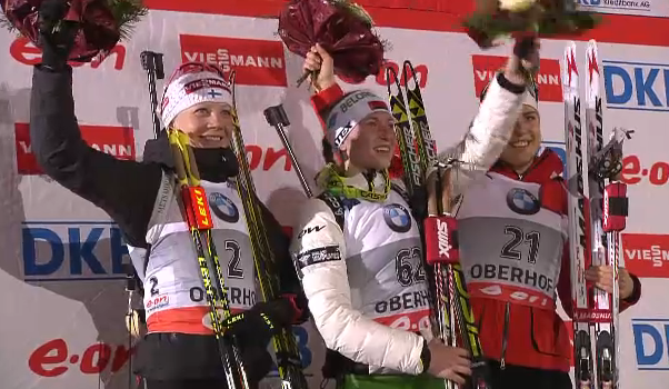 Svendsen Outshoots Bjørndalen for Another 1-2 Finish; Domracheva Holds On for Pursuit Victory