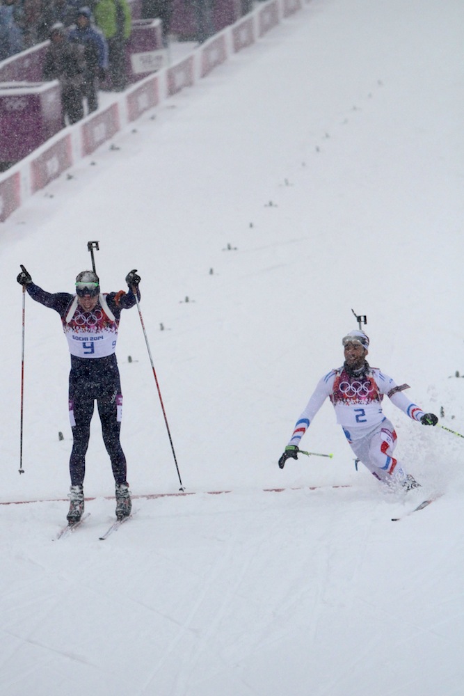 Ever-Confident Svendsen Secures First Gold in Sochi, Edging Fourcade: ‘It Looked Closer Than It Was’