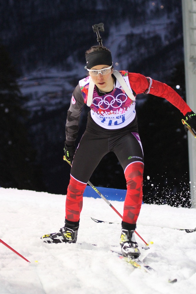 Crawford 25th in Biathlon Sprint; Four Canadian Women Forge Ahead to Pursuit