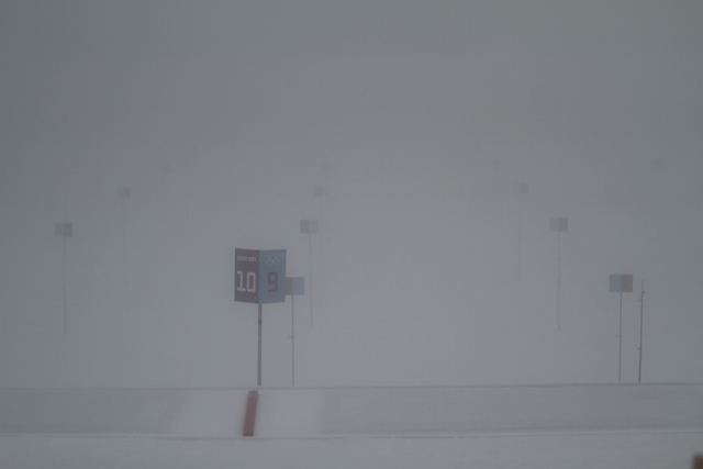 No Targets, Or Solution, In Sight for Biathlon As Fog Descends on Sochi Mountains