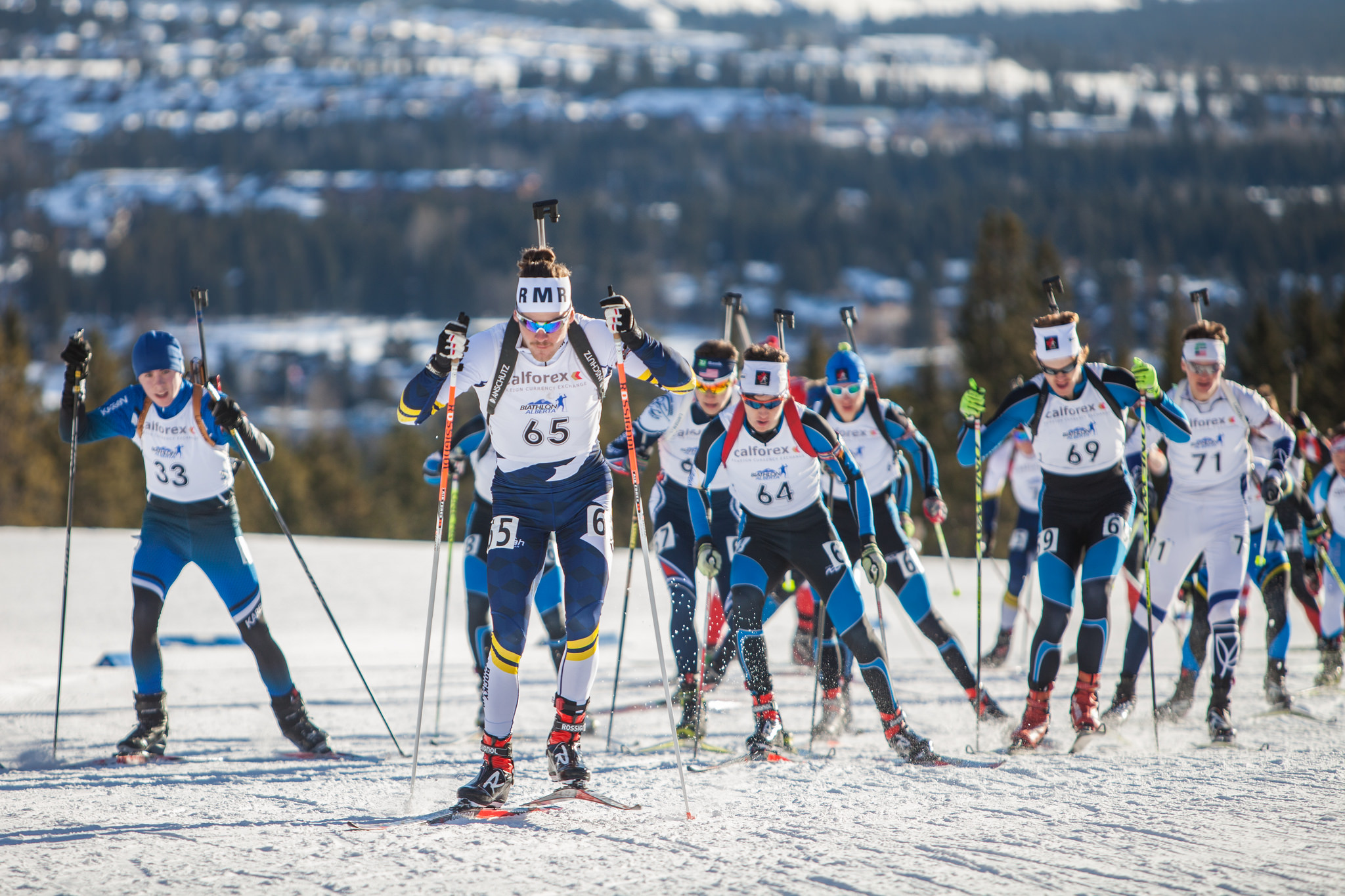 Photos Gallery: Biathlon NorAm / WYJC Trials Mass Starts in Canmore ...