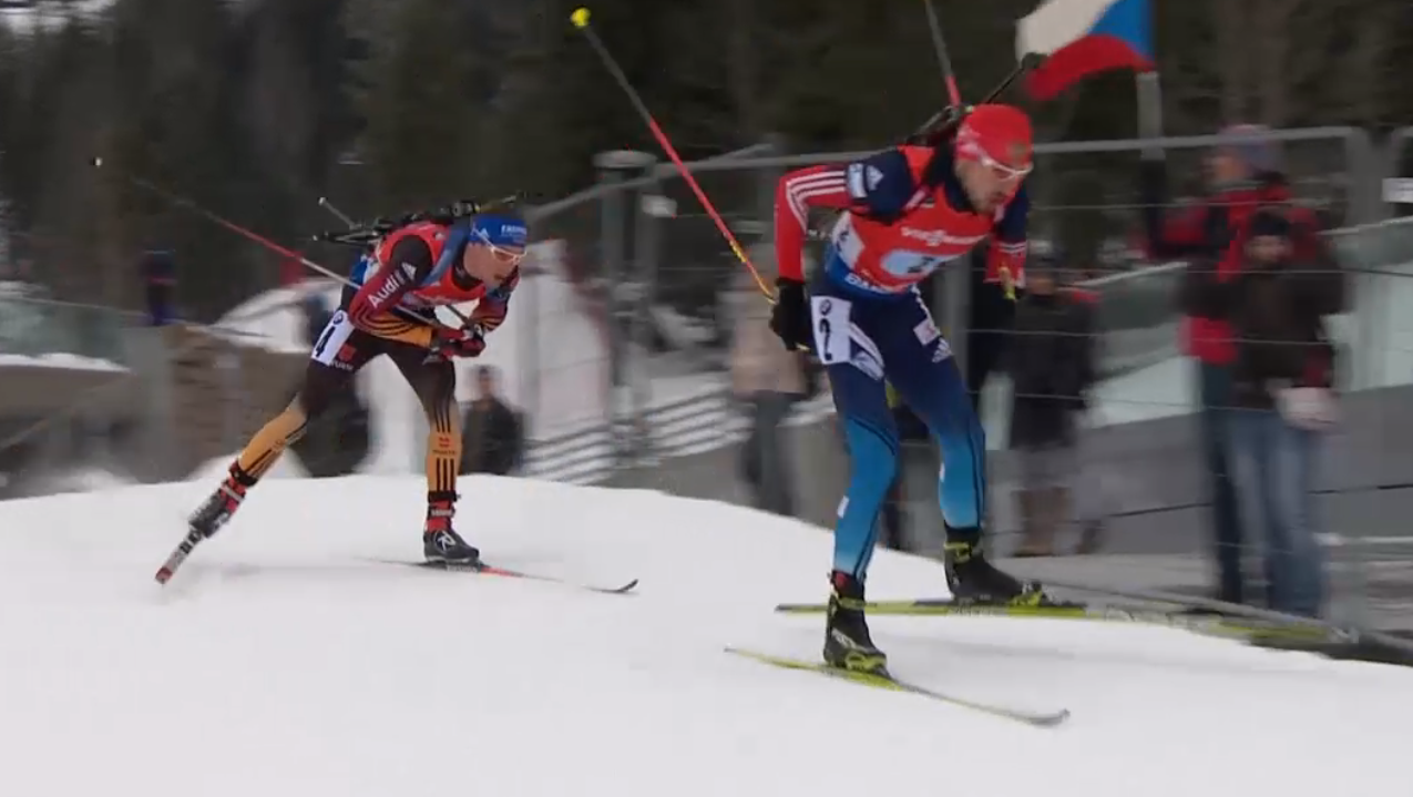 Shipulin’s Strategic Wiles Help Him Outsprint Schempp for Russia’s Relay Win