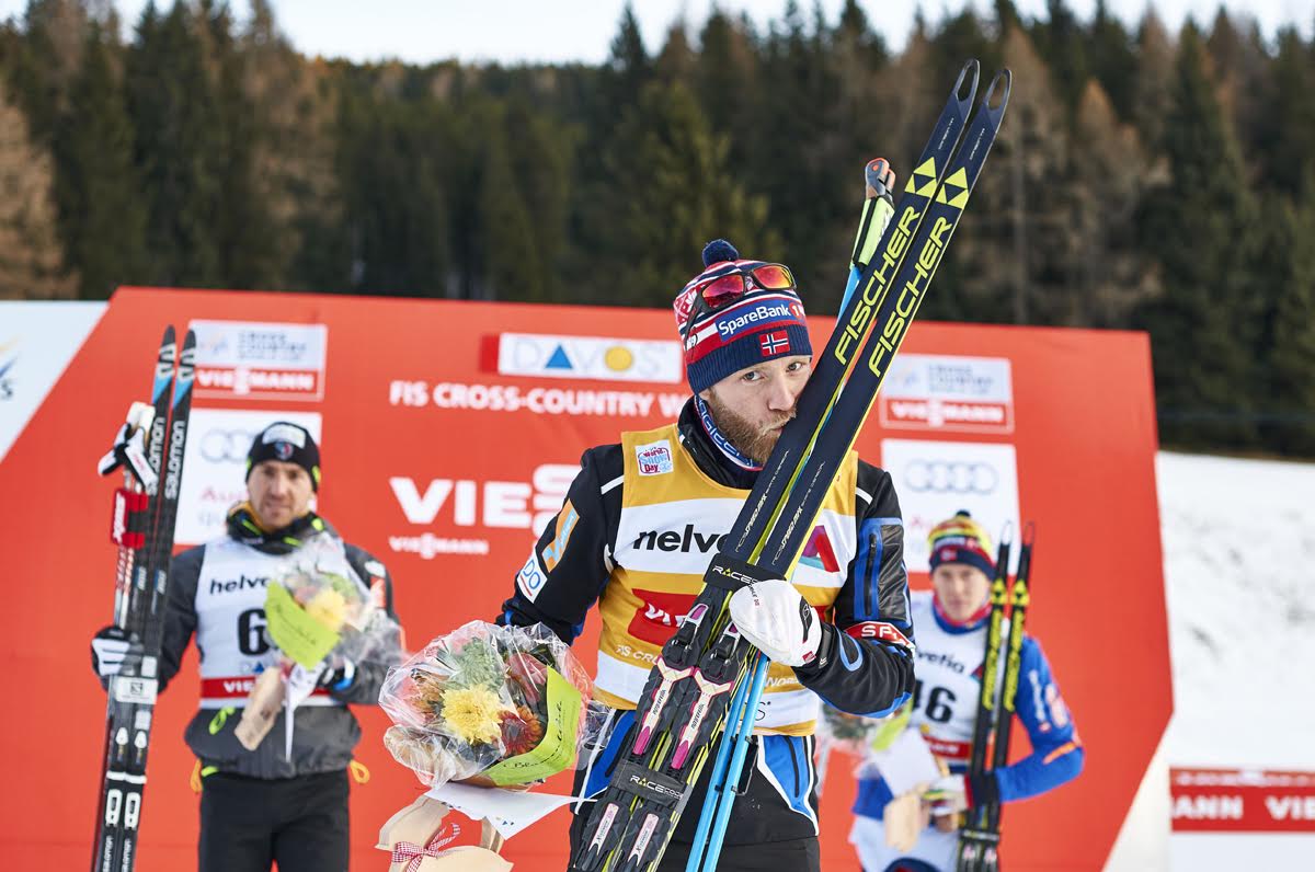 With Manificat Breathing Down His Neck, Sundby Hangs Tough for Davos 30 k Win