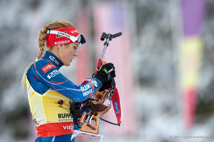 Soukalova Perfect on the Range to Claim Ruhpolding Win; Crawford 19th, Dunklee 22nd