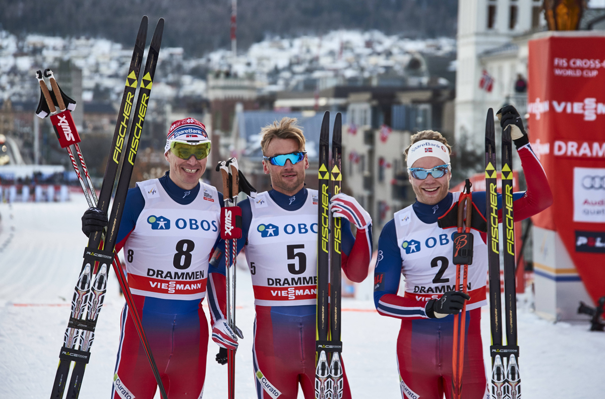Double-Pole Victory for Northug in Drammen; Hamilton Top North American in 11th