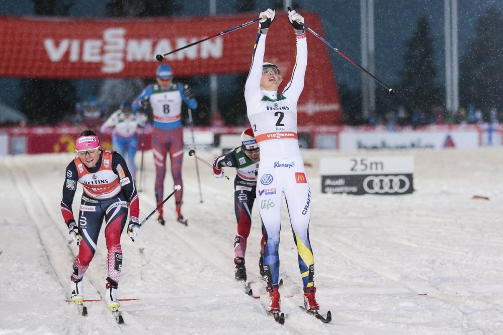 Nilsson Knocks Norwegians to Second and Third in WC Opener