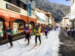 While the attention is on the elite skiers, thousands of people are enjoying the scenery and temporary ski tracks through the many towns on route. (Photo: Graham Longford)